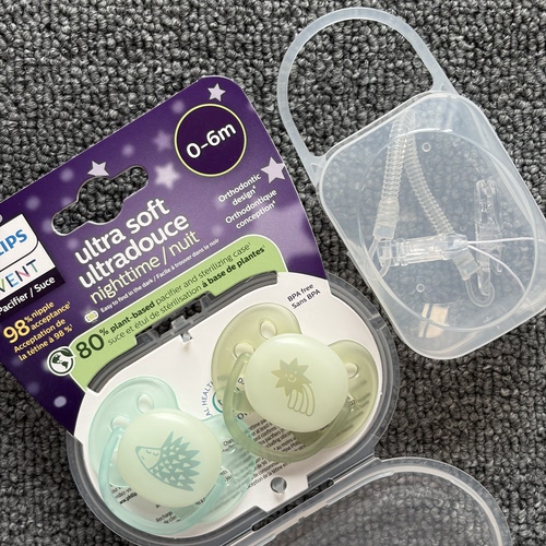 AVENT/新安怡美国进口0-6-18月六孔马卡龙超软新生儿宝宝安抚奶嘴
