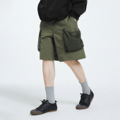 男简约透气休闲宽松工装 BEN.PANDA2025夏季 短裤