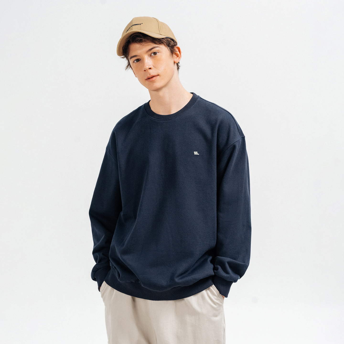 BENPANDA休闲圆领印花卫衣