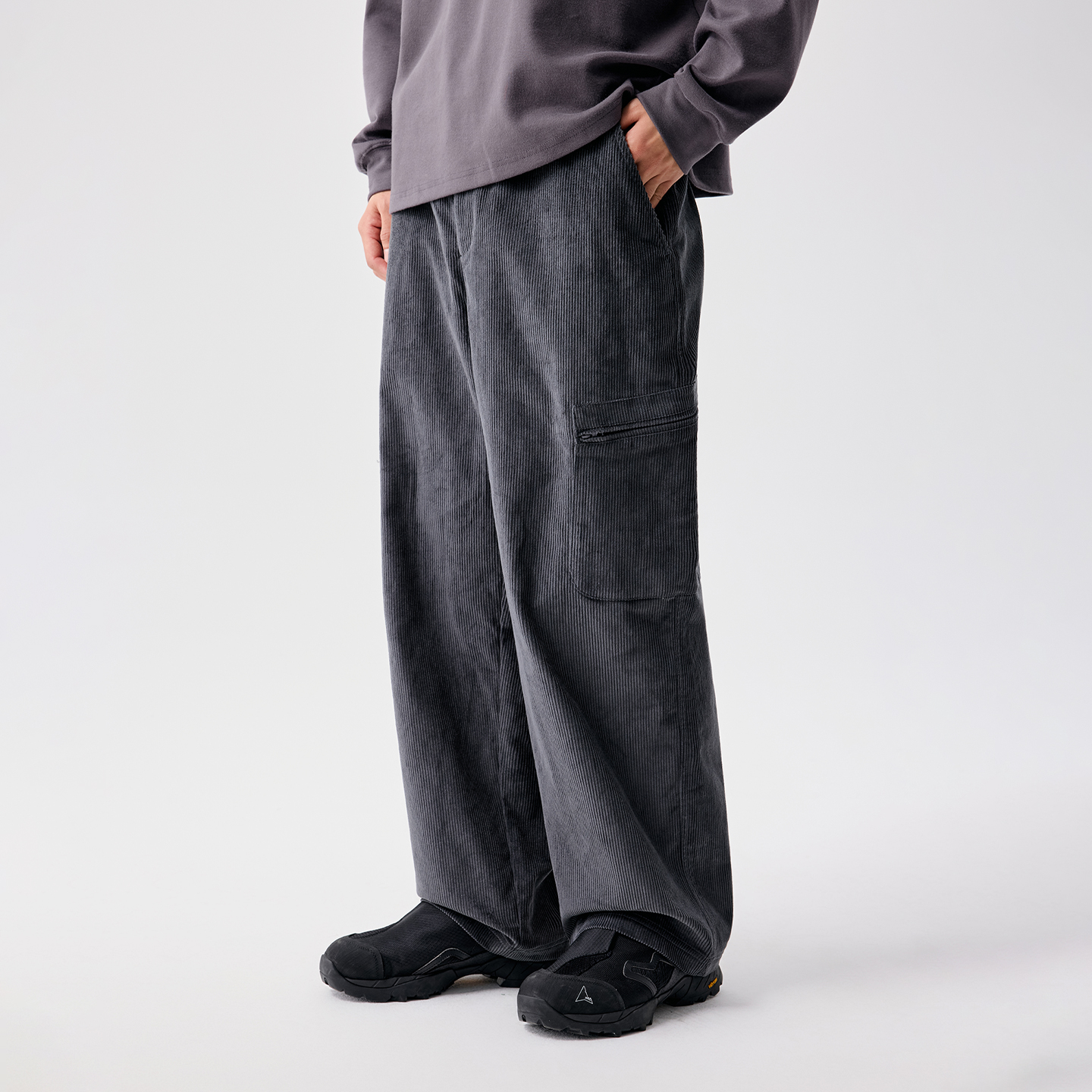 BENPANDA灯芯绒保暖工装休闲裤