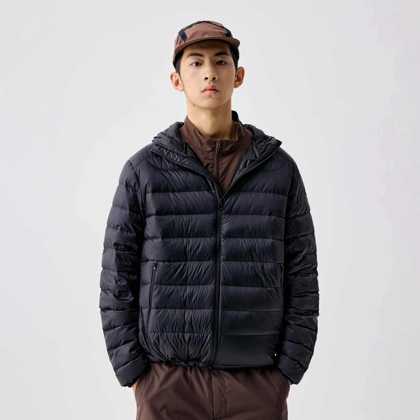 BEN.PANDA冬季轻薄排骨羽绒服