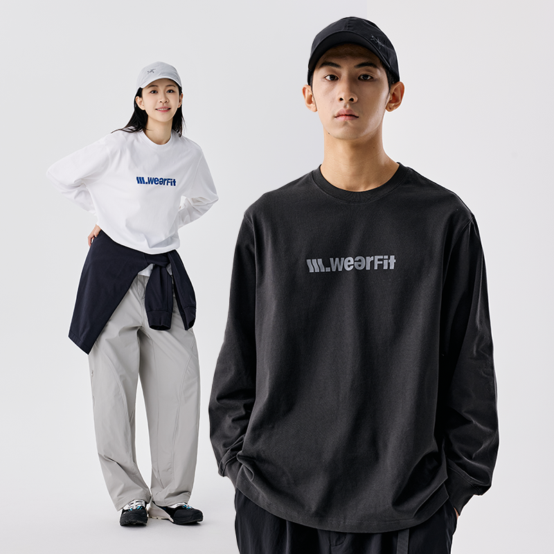 WEARFIT纯棉长袖T恤情侣款