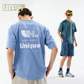 BENPANDA 凉感圆领印花休闲上衣 夏季 UN3速干短袖 t恤男2025新款