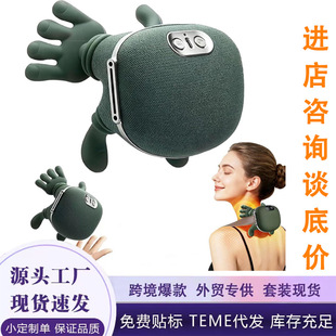 大师手颈部按摩器肩颈按摩仪仿真人真实触感三档热敷n7颈肩按摩器
