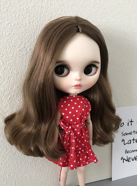 blythe小布娃娃 ob24 19关节体娃衣配饰 连衣裙芭可比儿手作衣服