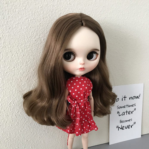 blythe小布娃娃 ob24 19关节体娃衣配饰 连衣裙芭可比儿手作衣服