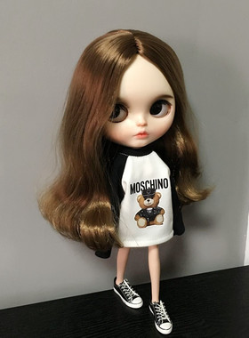 bly the娃衣小布手工娃衣 插肩袖卫衣 ob24 ob27 azone s娃衣