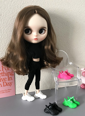 blythe小布娃娃 ob24 ob26 ob22 ob27 ymy素体azone 猫猫体娃鞋