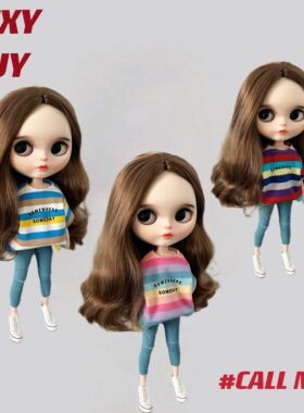 30厘米blythe小布娃娃衣服 ob22 24 27 azone pp fr 娜娜肉肉娃衣