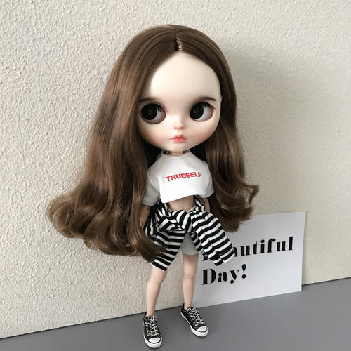 blythe小布娃娃衣服 azone  ob24 ob27素体 芭可比儿娃衣配件
