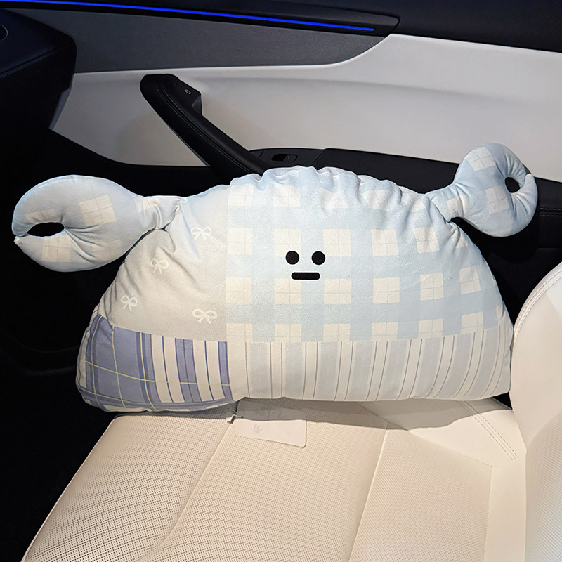 汽车腰靠垫车内座椅腰脱车载可爱拼接格螃蟹车用靠背腰垫护腰靠枕,汽车用品/电子/清洗/改装,腰靠,淘宝优惠券,粉丝福利购,淘宝优惠卷