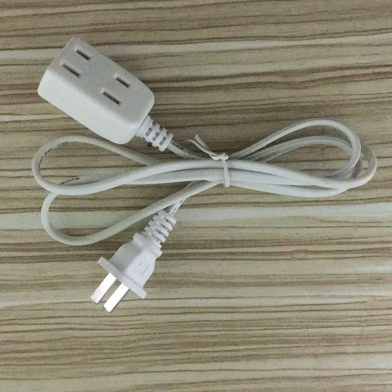 220v纯铜手机充电母插头电源线