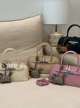 品牌专柜高级感轻奢时尚百搭手提贝壳包2026新款韩版小众设计气质