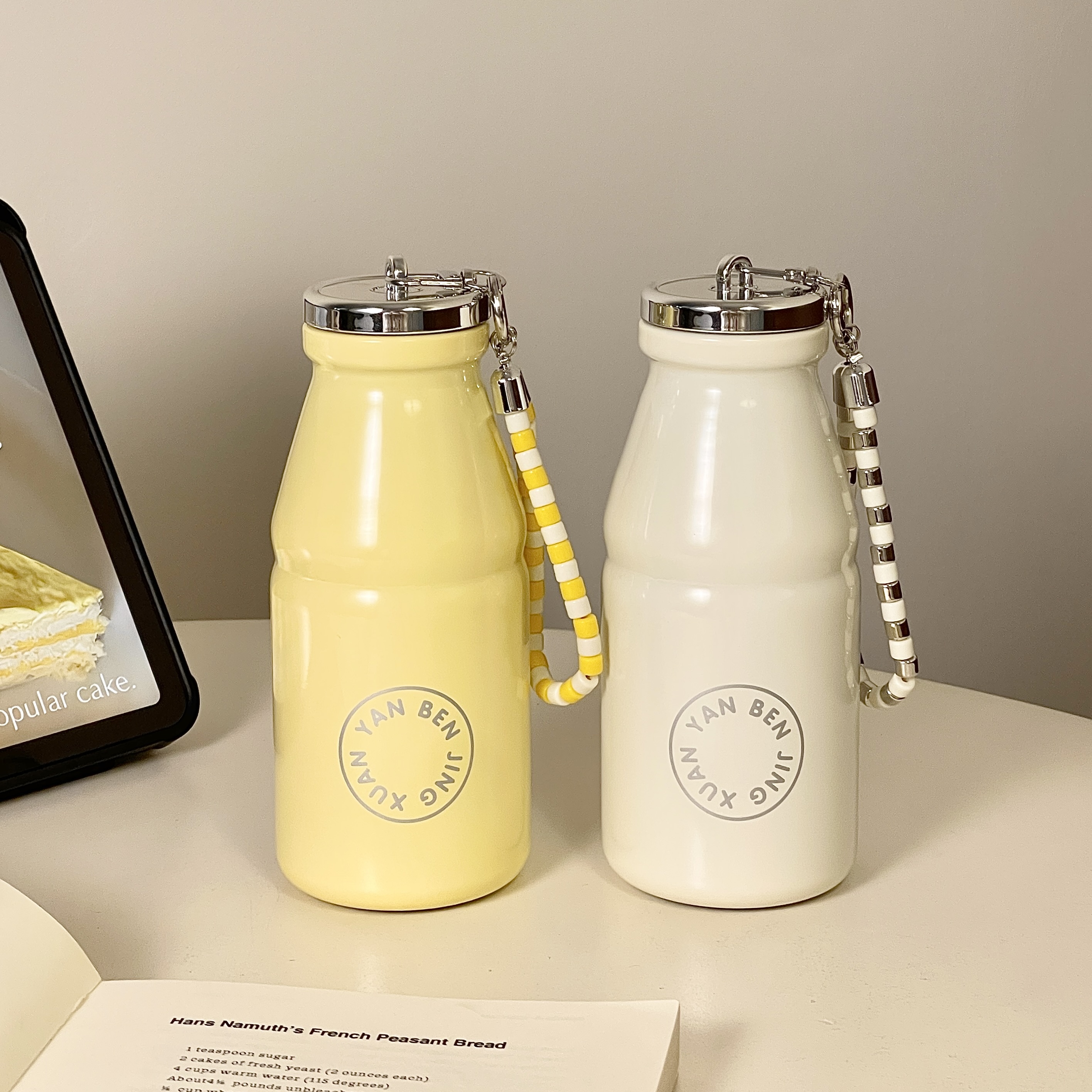 ins风保温杯女生高颜值咖啡杯