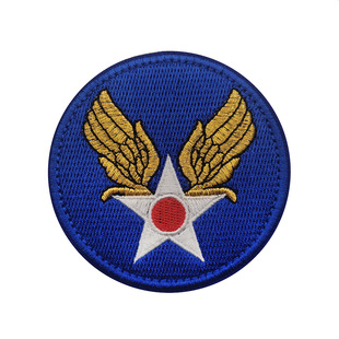 军迷臂章士气章头盔贴 飞虎队胸章 勋章 二战美陆航空队徽章 WWII