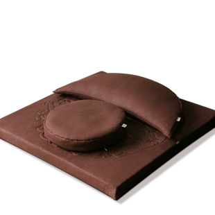 正念新款禅修打坐拜佛垫高弹椰棕荞麦多层冥想套装静坐榻榻米蒲团