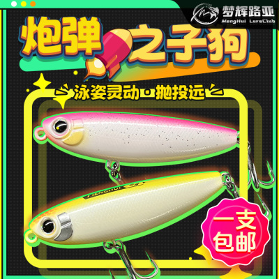 水面系钓炮弹之子狗翘嘴军鱼梦辉
