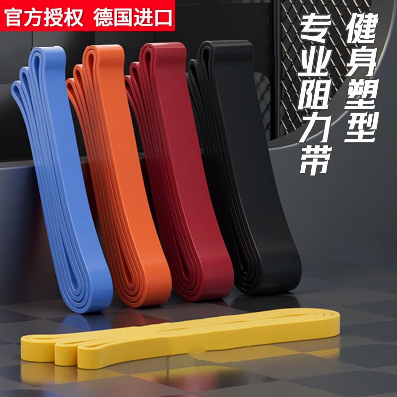 德国进口阻力带弹力带健身男力量训练皮筋拉力绳练胸肌引体向上助