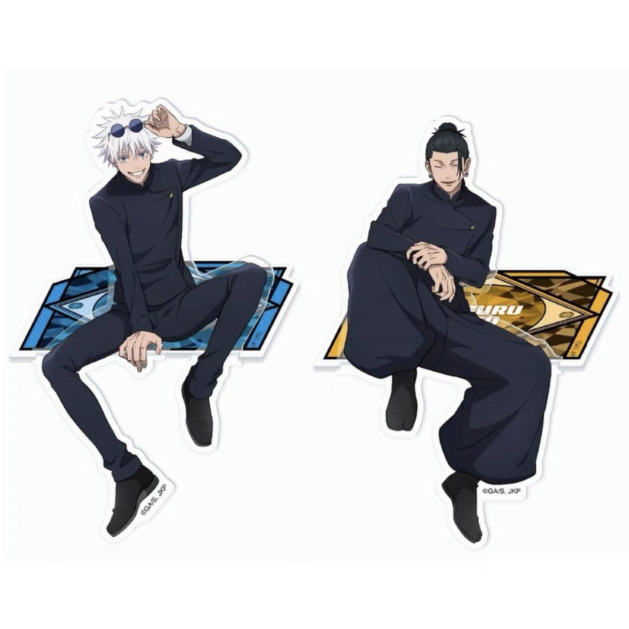 怀玉玉折坐式亚克力立牌