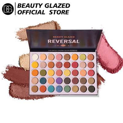 正品BEAUTYGLAZED舞台妆眼影盘