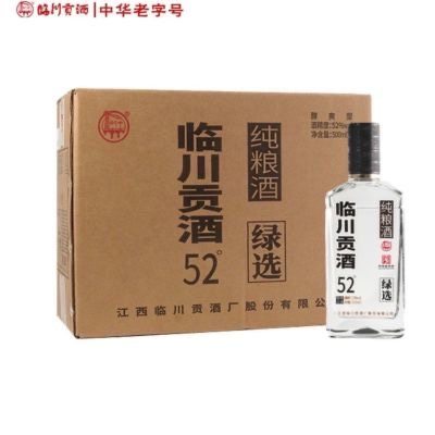 发顺丰保证正品临川贡酒 绿选 醇爽型白酒纯粮酿造52度500ml*6瓶,酒类,其他酒类,淘宝优惠券,粉丝福利购,淘宝优惠卷