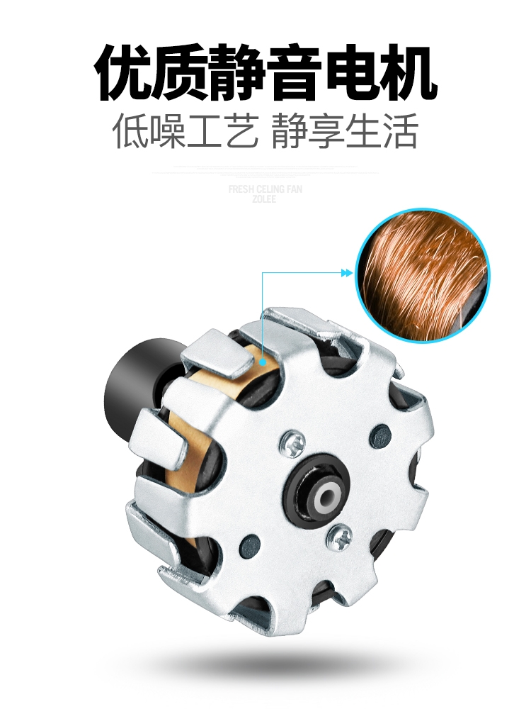 硅胶叶子中联迷你宝宝小吊扇家用床上静音儿童用婴儿蚊帐微风扇