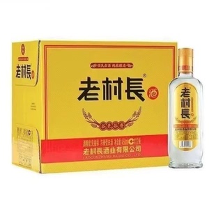 老村长谷色谷香42度450ml整箱12瓶装浓香型白酒老村长42度