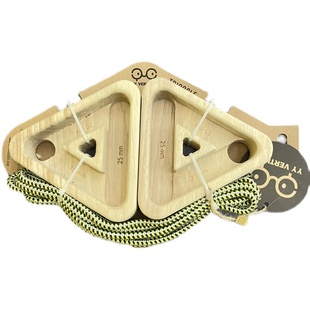 YY VERTICAL三角形木质多功能悬挂训练指力板家用户外