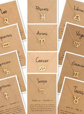 alloy pendant necklace ornaments Christmas gifts