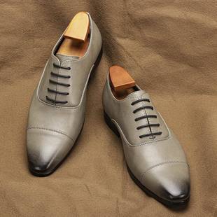 Classic leather dress shoes for men business shoes尖头男皮鞋