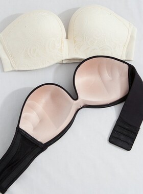 Invisible Push Up Bra Strapless Bras Formal Dress Wedding 女