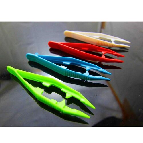 4pcs/Set Children Kids Plastic Tweezers Clips for DIY Perler