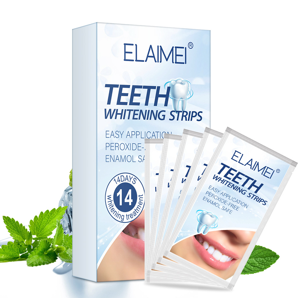 Teeth Whitening Strip 28 White Strips Teeth Whitening 牙贴