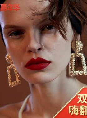 2018饰品 New Women Fashion Long Tassel Earrings 欧美耳钉女