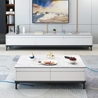 Hyundai Simple и Practical Marble Coffee Lable Сочетание телевизионного шкаф