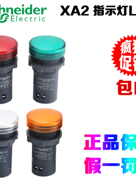 正品施耐德 XA2EVB XA2EVM XA2EVQ 1LC 3LC 4LC 5LC 6LC指示灯LED