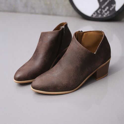 Classic Ankle Boots Casual Shoes Women Martin Boots 复古靴子