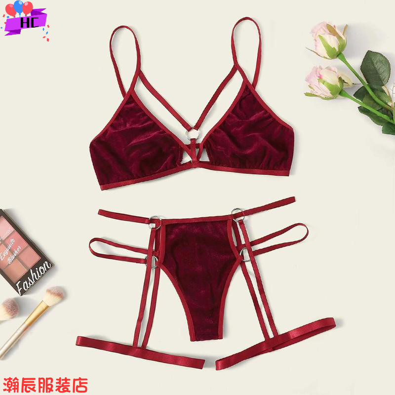 2020 sexy suit three-point garter seductive lingerie性感内衣