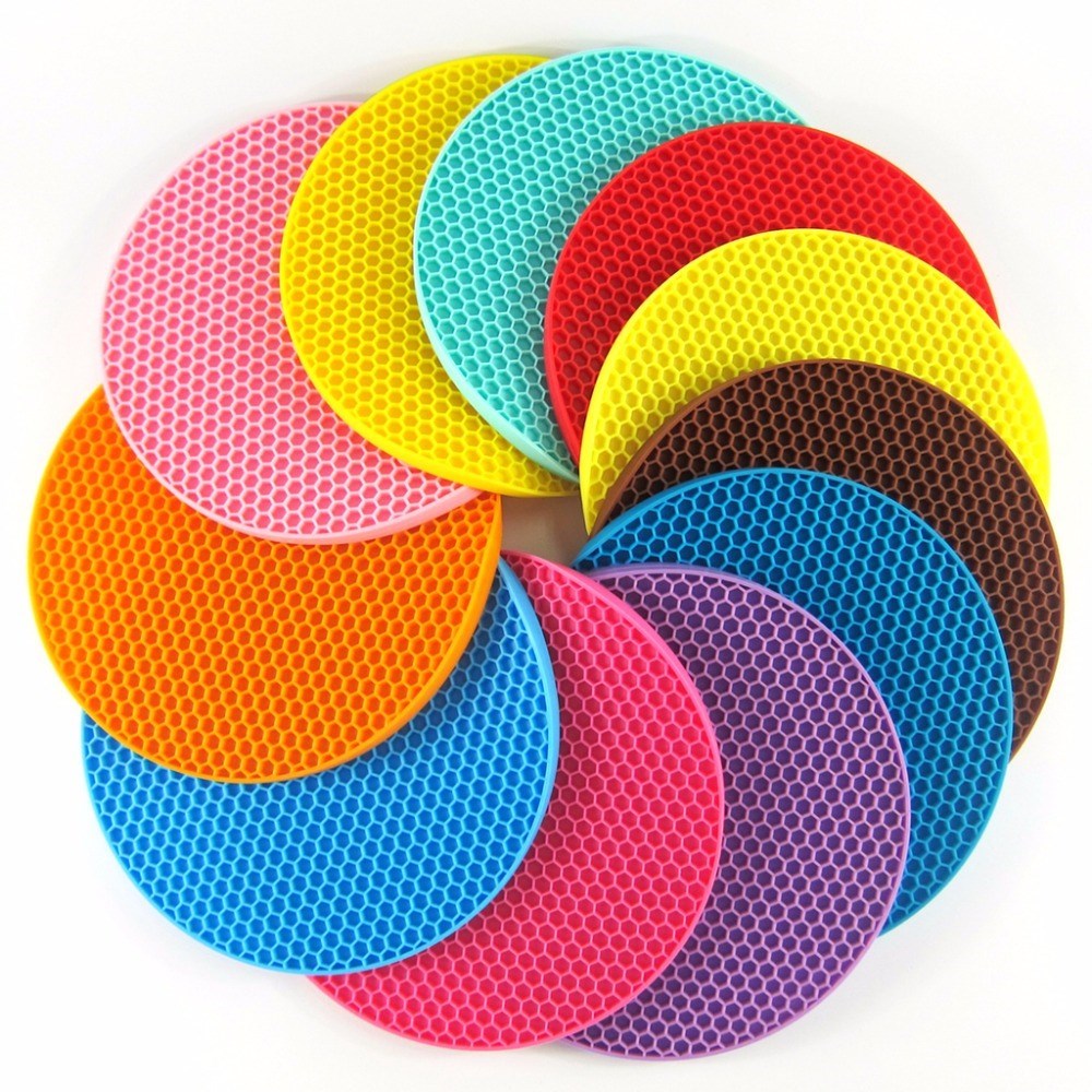 Silicone Pot Holders, Multipurpose Round Pot Holders, Trivet