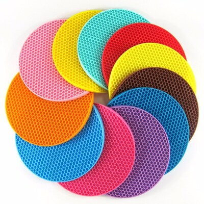 Silicone Pot Holders, Multipurpose Round Pot Holders, Trivet