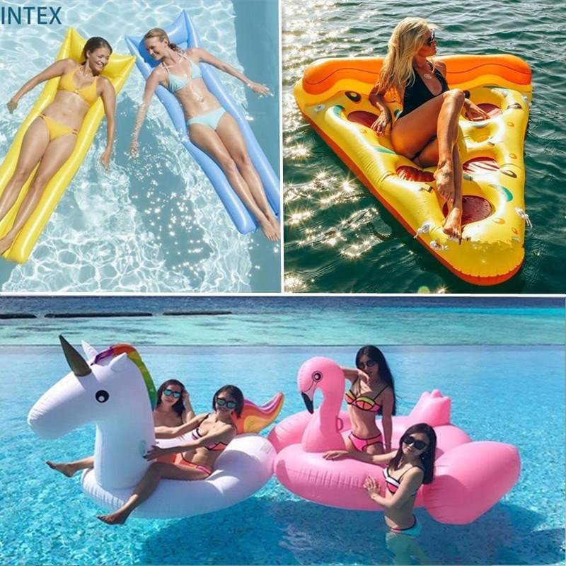 Genuine adult water float row, floating bed, swimming ring,