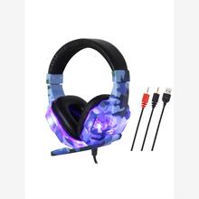 Camoufla Gaming Headset Wired Headphones For PC PS4 Xbox One