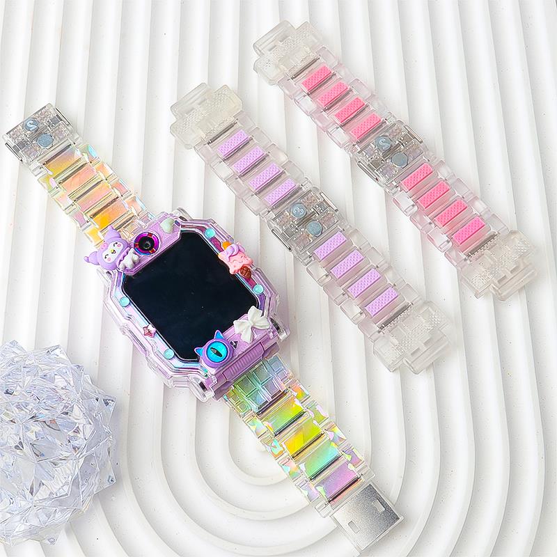 磁吸Z9透明Z10适用小天才电话手表表带Z8配件Z7/Z6PRO/D3/Q1A/Q2A