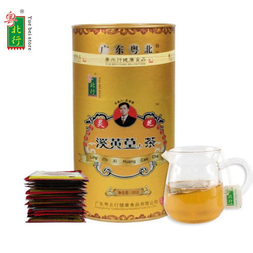 买1送1粤北行灵芝溪黄草凉茶60包