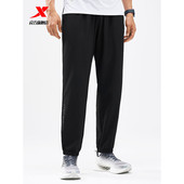 男裤 梭织收口速干长裤 九分裤 新款 975229690278 2025夏季 特步运动裤