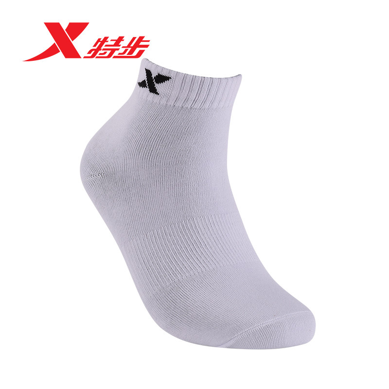 特步男袜运动袜新款袜子