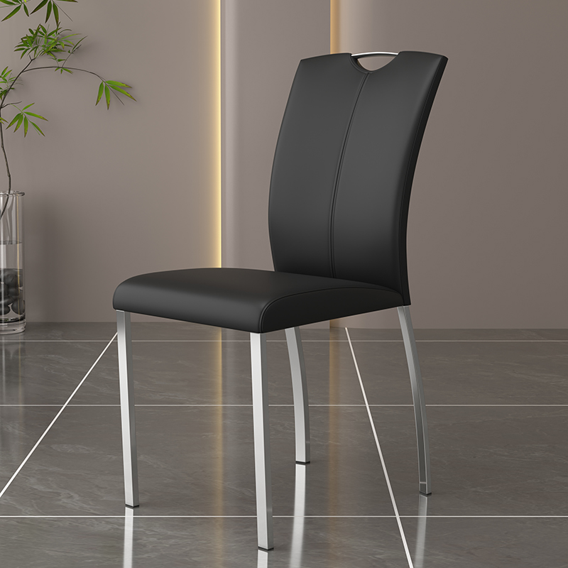 轻奢家用餐椅pvc皮料送货上门