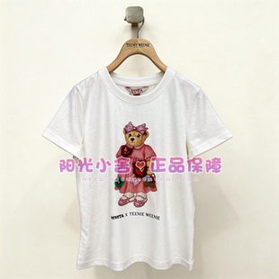 TeenieWeenie小熊26夏萌趣联名圆领短袖 RA2624W1X T恤TTRA2624W1X