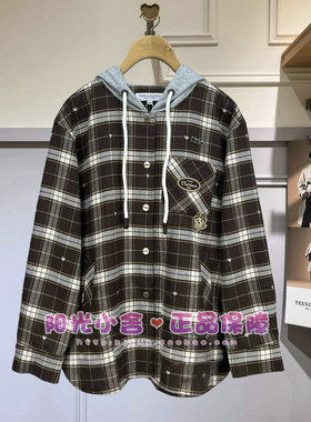 TeenieWeenie小熊2025冬衬衫TTYC254TC2A YC254TC2A