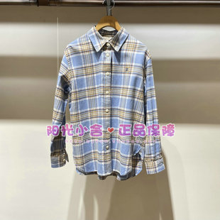 ELAND依恋正品2025冬衬衫EEYCF4VE01 YCF4VE01